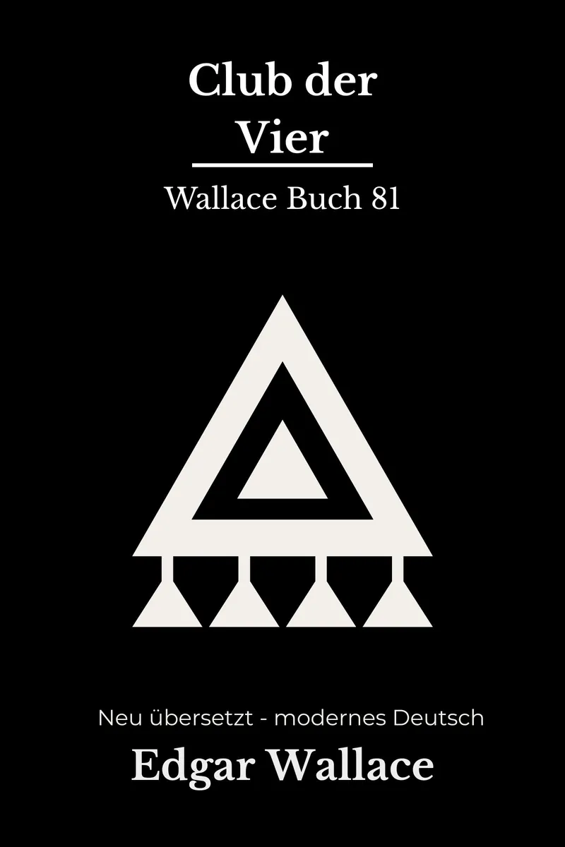 Cover: Club der Vier von Edgar Wallace
