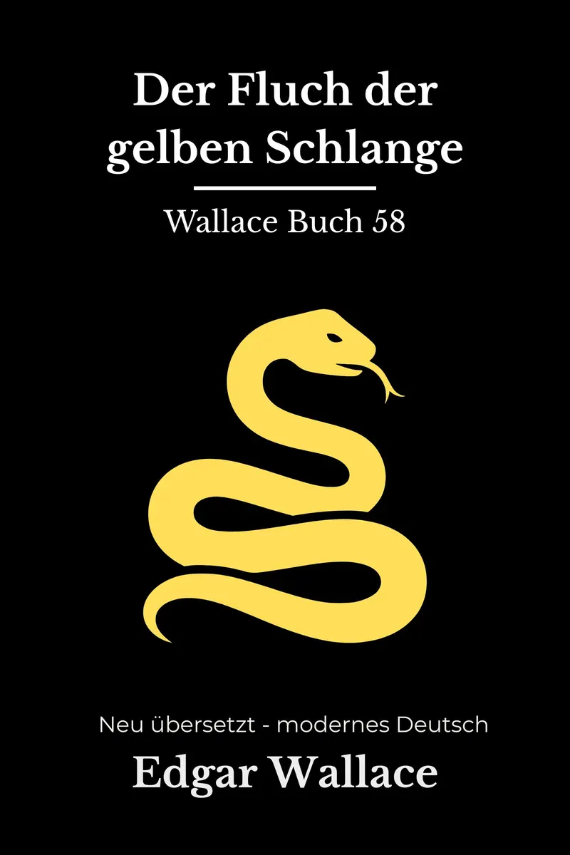 Cover: Der Fluch der gelben Schlange von Edgar Wallace