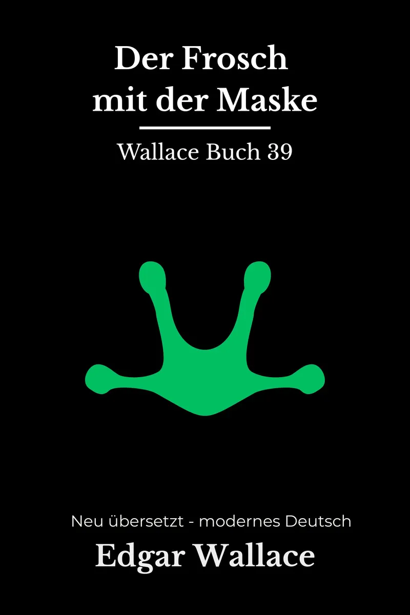 Cover: Der Frosch mit der Maske von Edgar Wallace