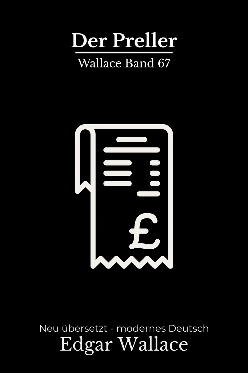 Cover: Der Preller von Edgar Wallace