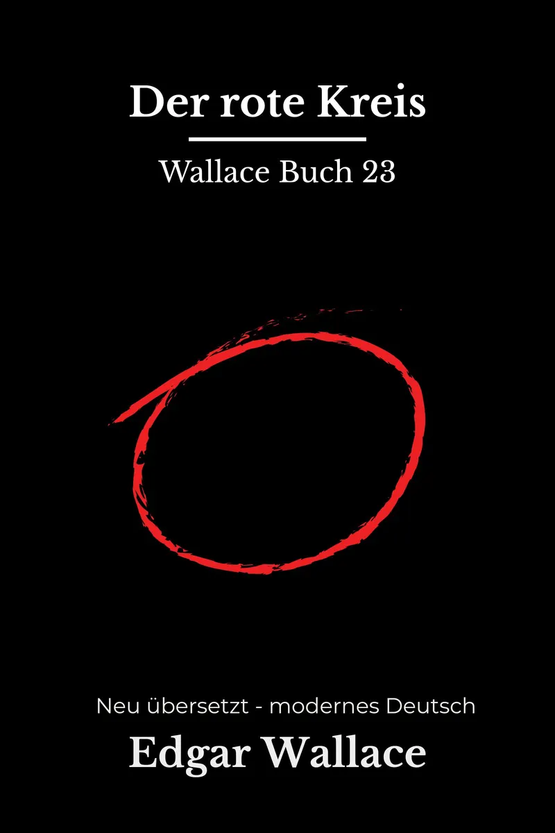 Cover: Der rote Kreis von Edgar Wallace