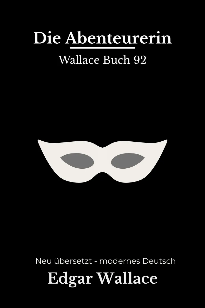 Cover: Die Abenteurerin von Edgar Wallace