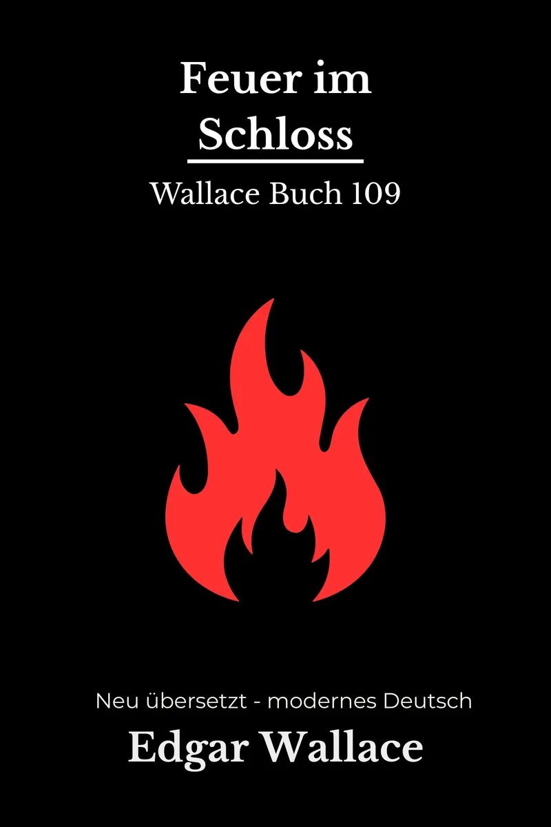 Cover: Feuer im Schloss von Edgar Wallace