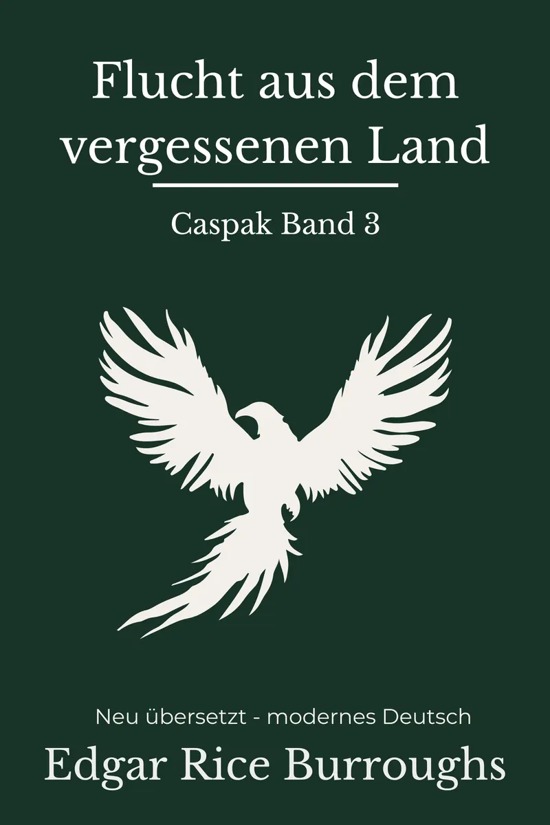 Cover: Flucht aus dem vergessenen Land von Edgar Rice Burroughs
