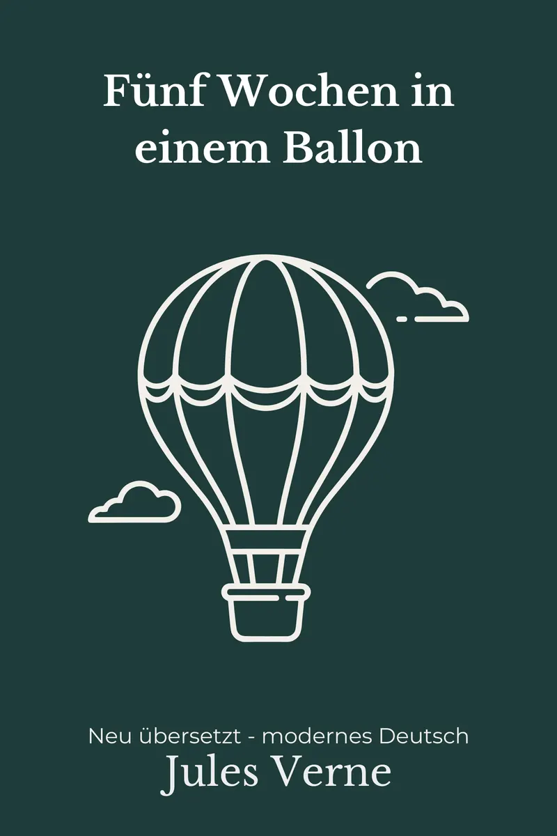 Cover: Fünf Wochen im Ballon von Jules Verne