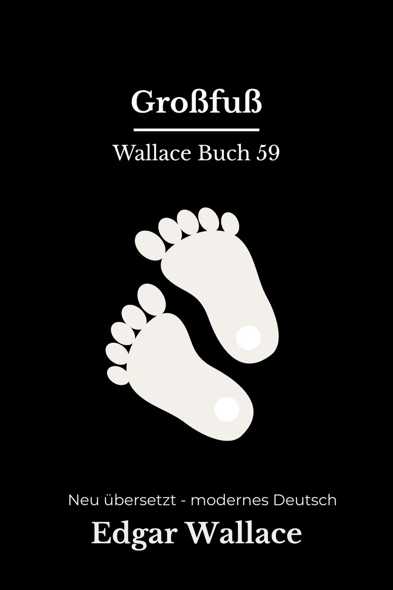 Cover: Großfuß von Edgar Wallace