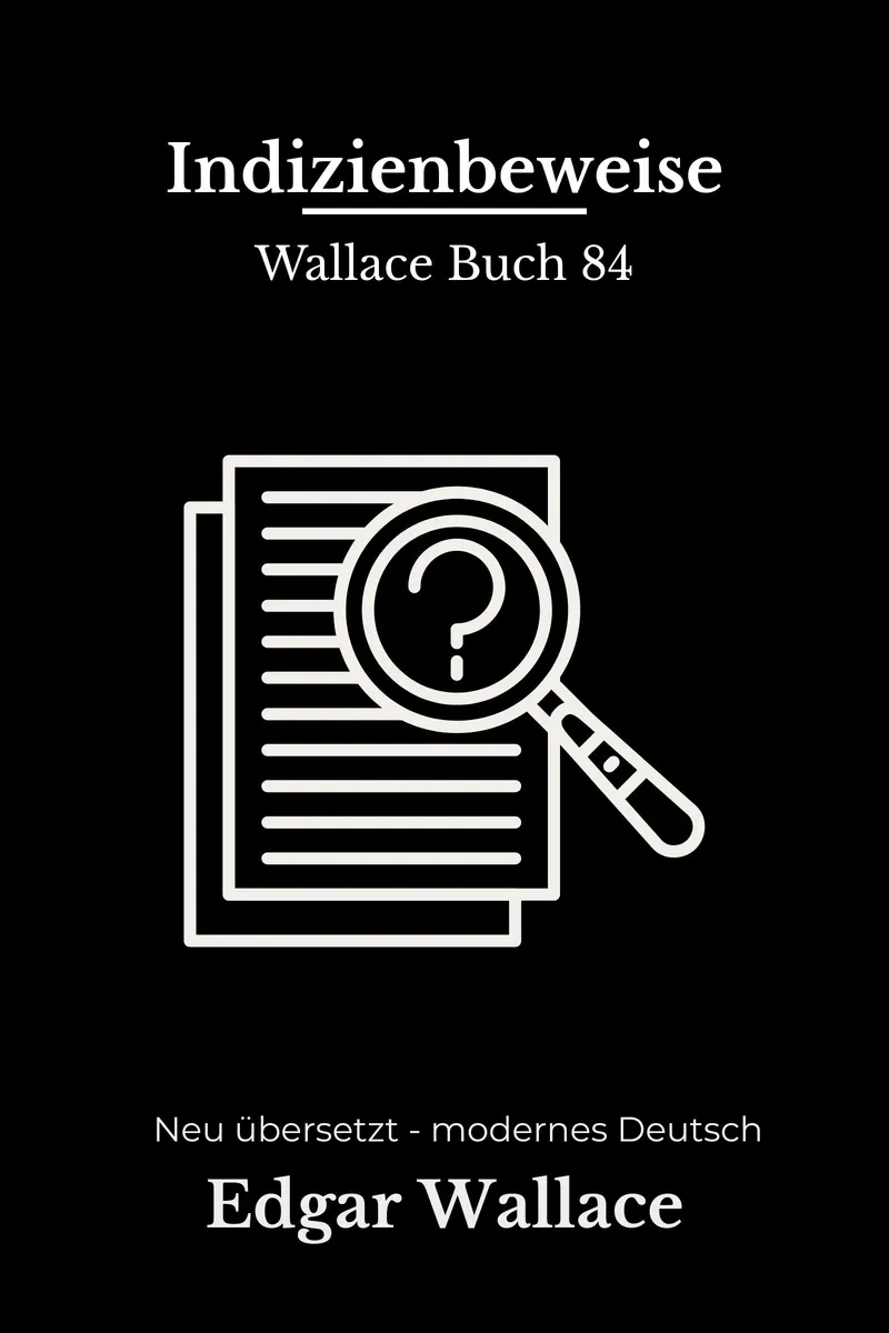 Cover: Indizienbeweise von Edgar Wallace