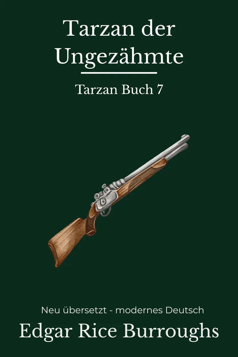 Cover: Tarzan der Ungezähmte von Edgar Rice Burroughs