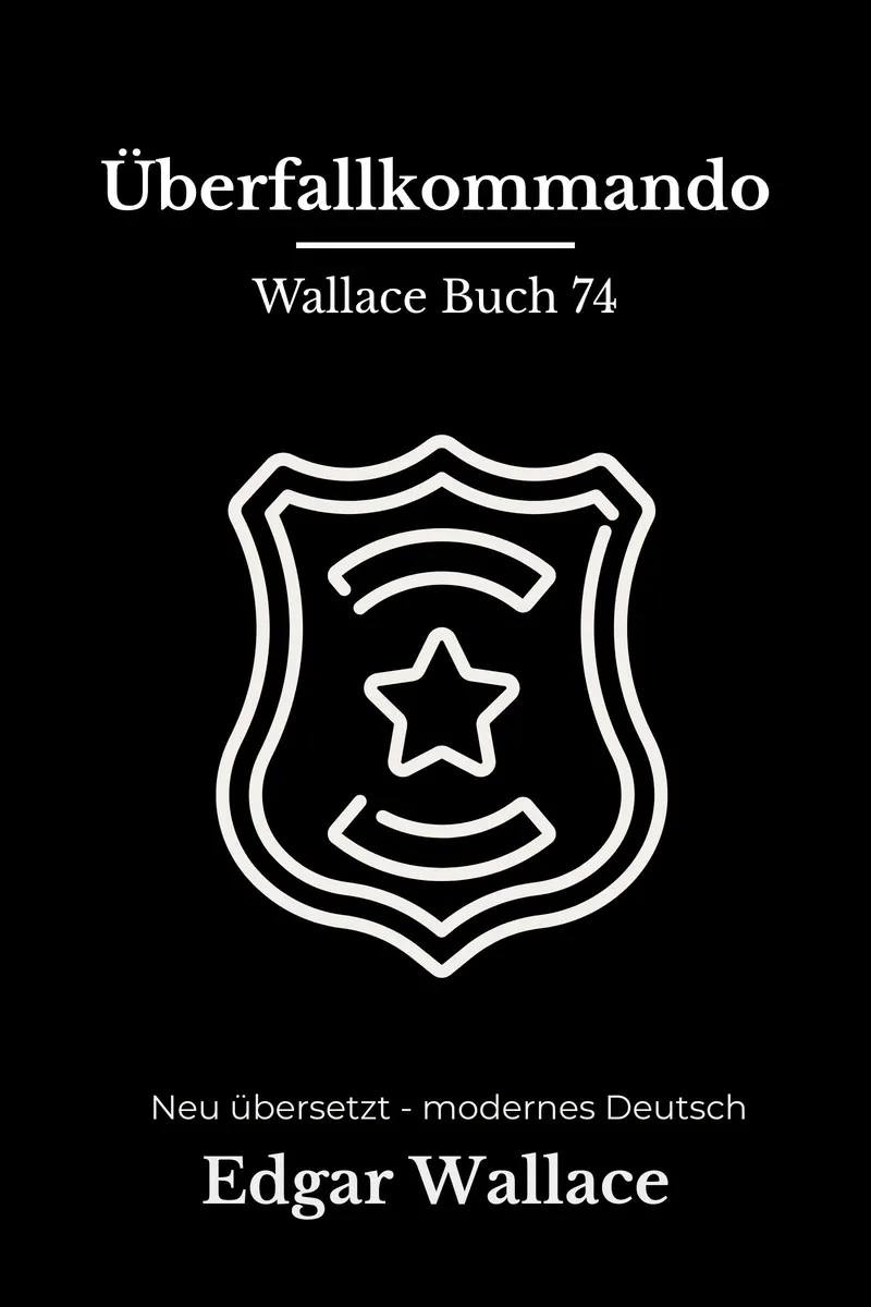 Cover: Überfallkommando von Edgar Wallace